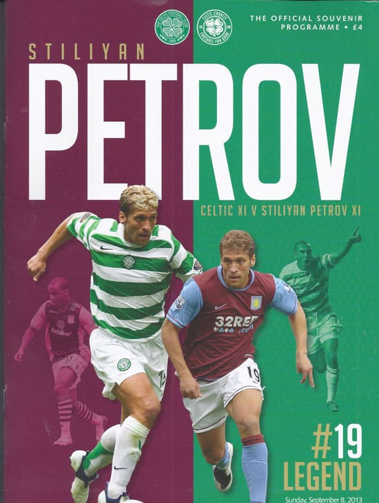 Celtic (Glasgow) XI v Stiliyan Petrov XI